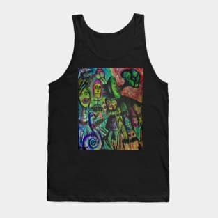 Spiraling nightmares Tank Top